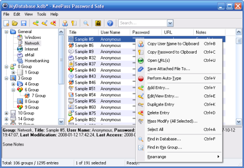 KeePass Password Safe
