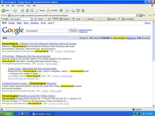 Google Search with Highlighter