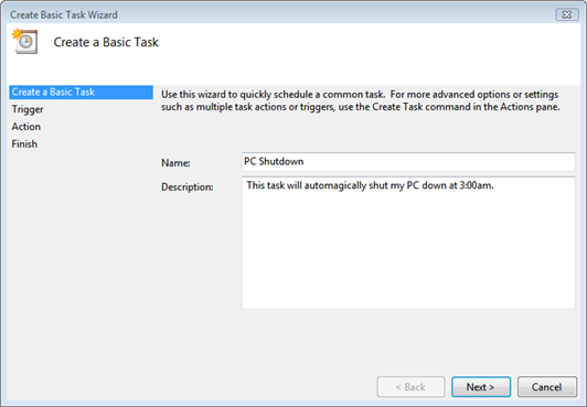 How To Make Windows Vista Shutdown Automatically