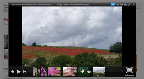 PicLens Example Gallery PicLens Example Gallery