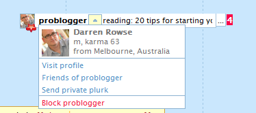 Plurk Profile Plurk Profile