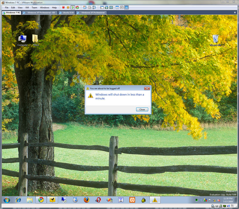 Windows Vista Shutting Down By Itself